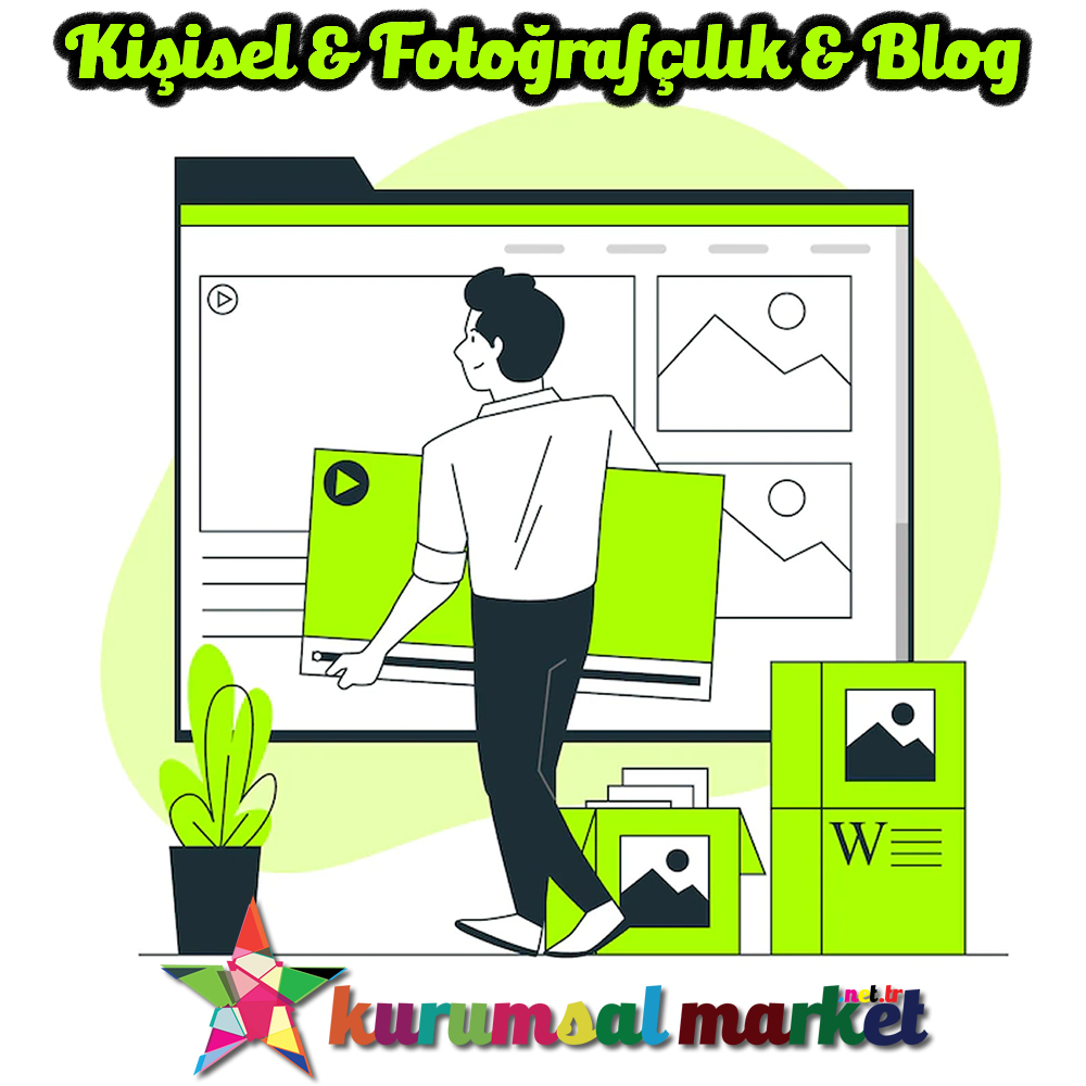 Kişisel & Fotoğrafçılık & Blog Web Siteleri